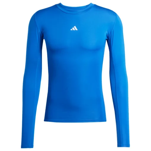 Adidas Langarm T-Shirt Techfit team royal blue