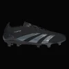 adidas Predator Elite FG Dark Spark Schwarz Grau