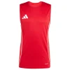 Adidas ärmelloses Trikot Tiro 25 Competition team power red 2-pure ruby