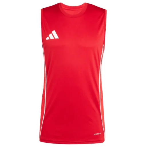 Adidas ärmelloses Trikot Tiro 25 Competition team power red 2-pure ruby