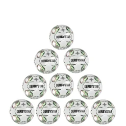 Derbystar Ballpaket 10x Tempo TT v24 Trainingsball inkl. Ballsack | Größe 5