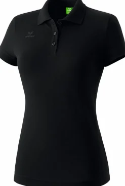 Erima Basic Teamsport Damen Poloshirt schwarz