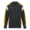 Erima CELEBRATE 125 Kinder Trainingsjacke mit Kapuze schwarz/gelb