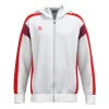 Erima CELEBRATE 125 Kinder Trainingsjacke mit Kapuze weiß/rot