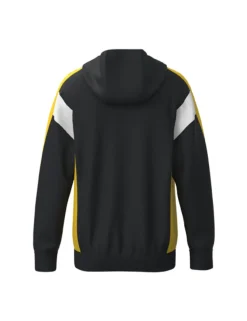Erima CELEBRATE 125 Kinder Trainingsjacke mit Kapuze schwarz/gelb
