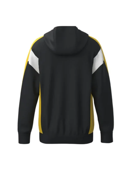 Erima CELEBRATE 125 Kinder Trainingsjacke mit Kapuze schwarz/gelb
