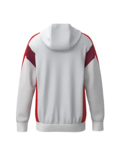 Erima CELEBRATE 125 Kinder Trainingsjacke mit Kapuze weiß/rot