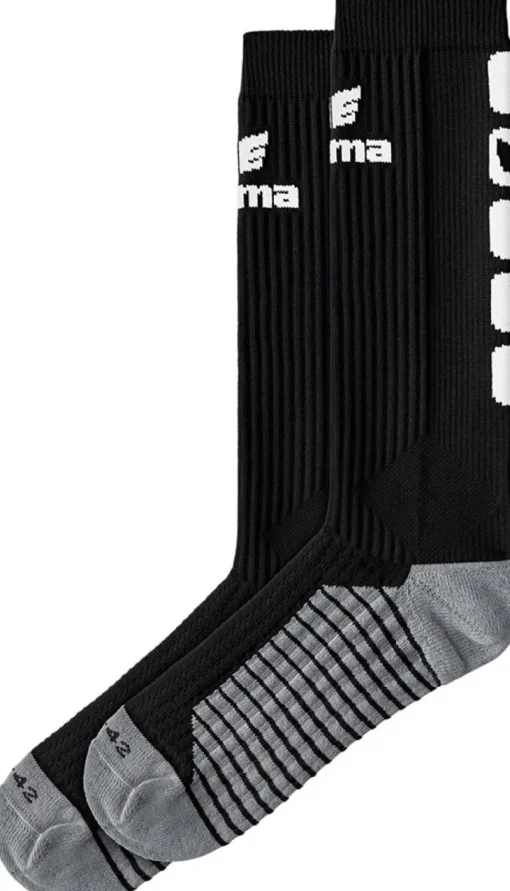 Erima Classic 5-C Socken lang schwarz-weiß
