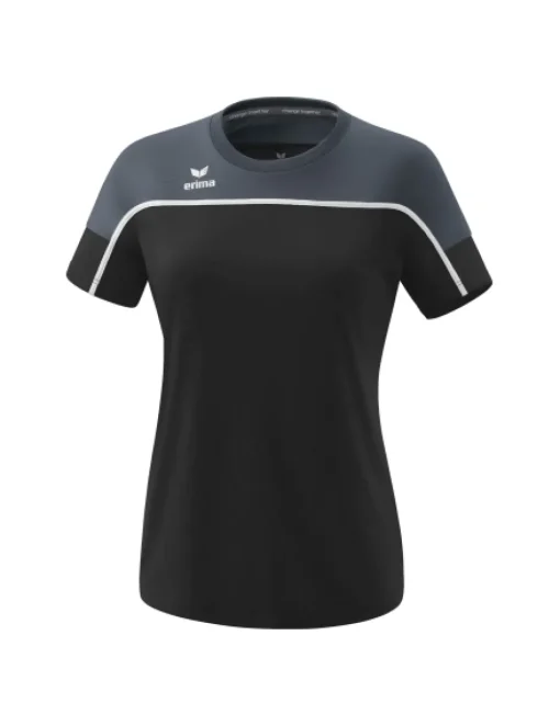 erima Damen CHANGE by erima T-Shirt black grey/slate grey/weiß