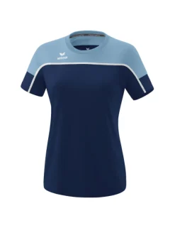 erima Damen CHANGE by erima T-Shirt new navy/faded denim/weiß