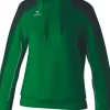 Erima Damen EVO STAR Kapuzensweat smaragd pine grove