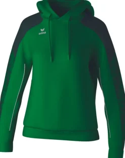 Erima Damen EVO STAR Kapuzensweat smaragd pine grove