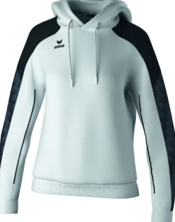 Erima Damen EVO STAR Kapuzensweat weiß schwarz