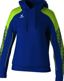 Erima Damen EVO STAR Kapuzensweat new navy lime