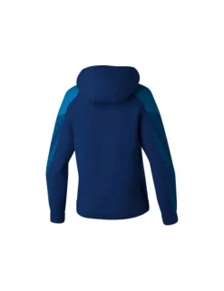 Erima Damen EVO STAR Kapuzensweat new navy mykonos blue