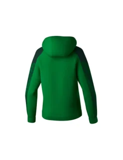 Erima Damen EVO STAR Kapuzensweat smaragd pine grove
