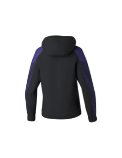Erima Damen EVO STAR Kapuzensweat schwarz ultra violet