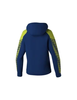 Erima Damen EVO STAR Kapuzensweat new navy lime