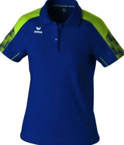 Erima Damen EVO STAR Poloshirt new navy lime