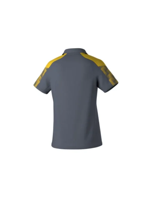 Erima Damen EVO STAR Poloshirt slate grey gelb