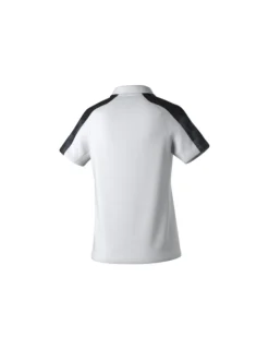 Erima Damen EVO STAR Poloshirt weiß schwarz