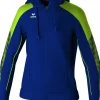 Erima Damen EVO STAR Trainingsjacke mit Kapuze new navy lime