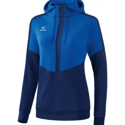 Erima Damen Hoodie Squad blau