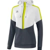 Erima Damen Hoodie Squad weiß-grau-grün
