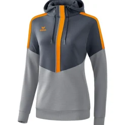 Erima Damen Hoodie Squad grau-orange