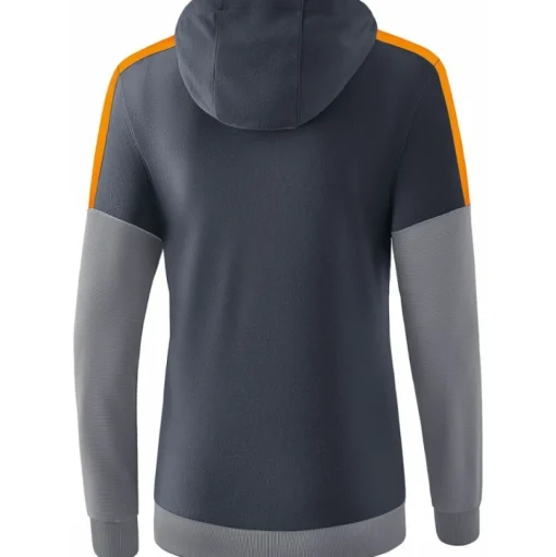 Erima Damen Hoodie Squad grau-orange