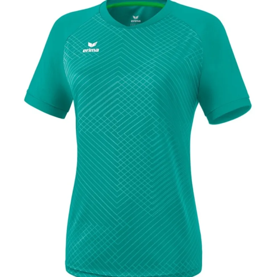 Erima Damen Kurzarm Trikot Madrid türkis