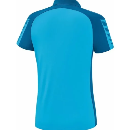 Erima Damen Polo Shirt Six Wings blau