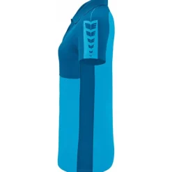 Erima Damen Polo Shirt Six Wings blau