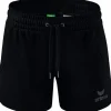 Erima Damen Sweatshorts Essential Team schwarz