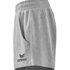 Erima Damen Sweatshorts Essential Team grau