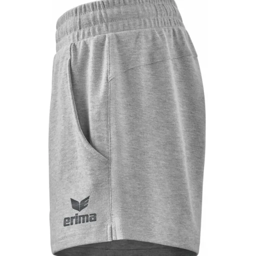 Erima Damen Sweatshorts Essential Team grau