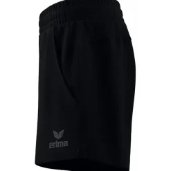 Erima Damen Sweatshorts Essential Team schwarz
