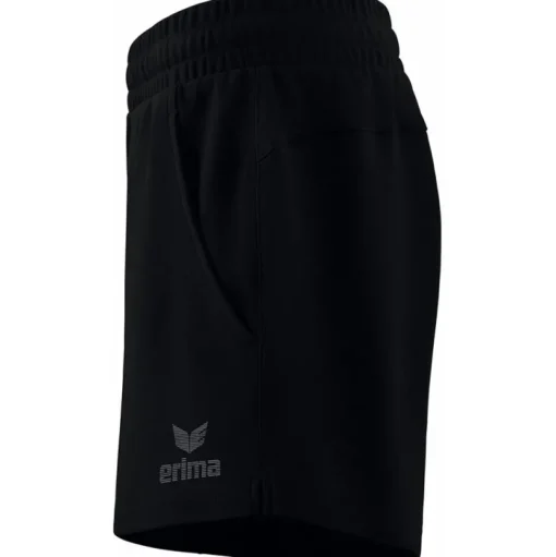 Erima Damen Sweatshorts Essential Team schwarz