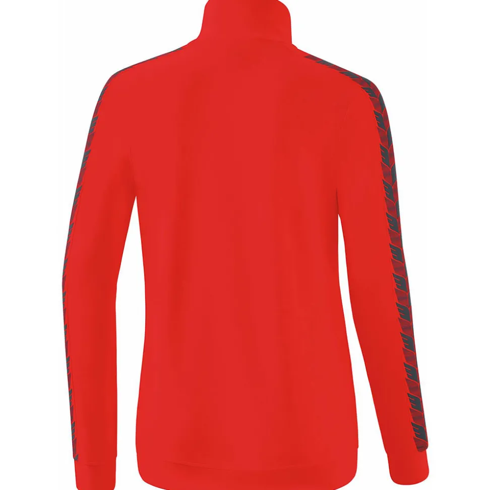 Erima Damen Trainingsjacke Essential Team rot-grau