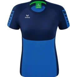 Erima Damen T-Shirt Six Wings blau
