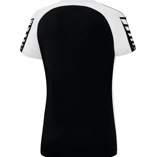 Erima Damen T-Shirt Six Wings schwarz-weiß