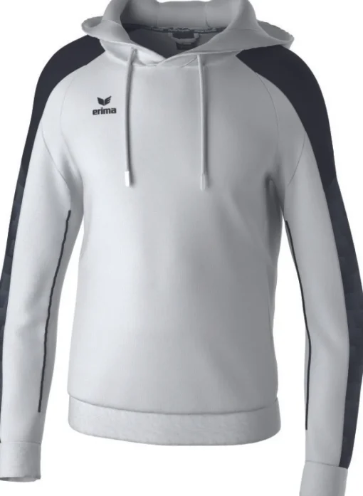 Erima EVO STAR Kapuzensweat weiß schwarz