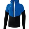 Erima Herren Hoodie Squad blau-schwarz-weiß