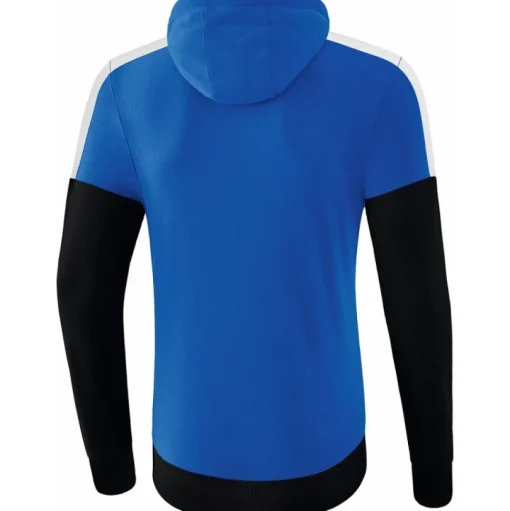 Erima Herren Hoodie Squad blau-schwarz-weiß