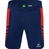 Erima Herren Training Shorts Six Wings blau-rot