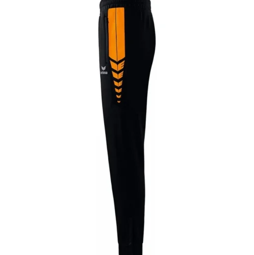 Erima Herren Trainingshose Six Wings schwarz-orange