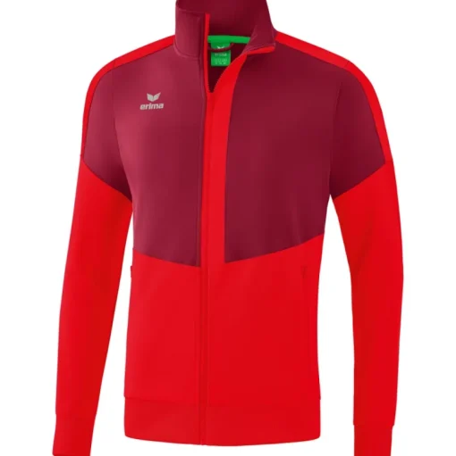 Erima Herren Trainingsjacke Squad rot