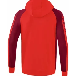 Erima Herren Trainingsjacke mit Kapuze Six Wings rot