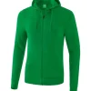 erima Kapuzensweatjacke smaragd