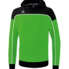 erima Kinder CHANGE by erima Kapuzensweat green/schwarz/weiß